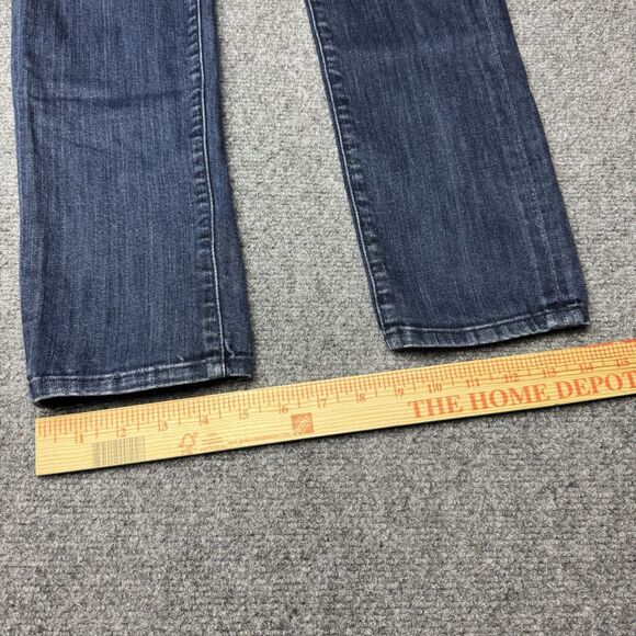 7 For All Mankind Roxanne Mid-Rise Slim Straight Leg Denim Women's Jeans Size 27 - Picture 8 of 8